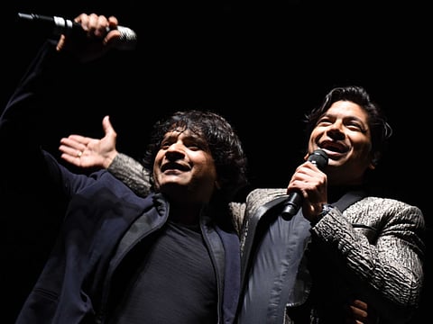 KK and Shaan give Dubai a double treat