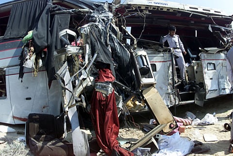 January 18, 2001: Five pilgrims die in bus crash