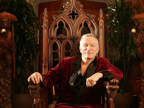 Hugh Hefner is fine and enjoying life, says rep