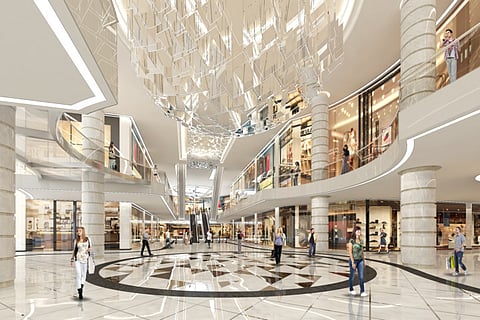 Nakheel is extending a helping hand to its tenants across its malls and other commercial properties. File picture of recently opened Nakheel Mall on the Palm.