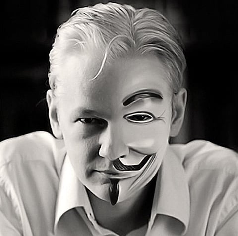 Julian Assange divides social media users