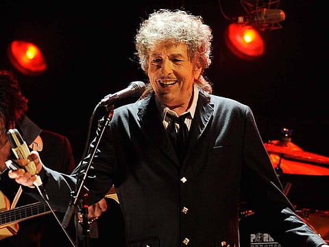 Bob Dylan performs in Los Angeles, in this 2012 file photo.