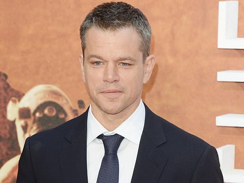 Matt Damon aims barb at Donald Trump at New York Comic Con