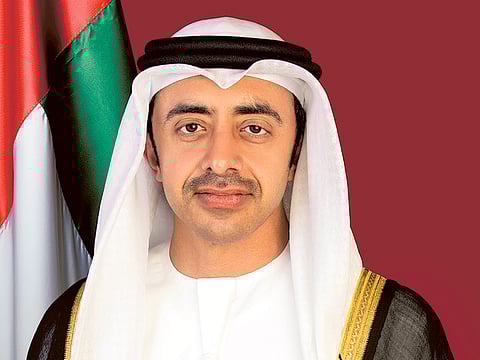 Shaikh Abdullah Bin Zayed Al Nahyan, Minister of Foreign Affairs and International Cooperation.