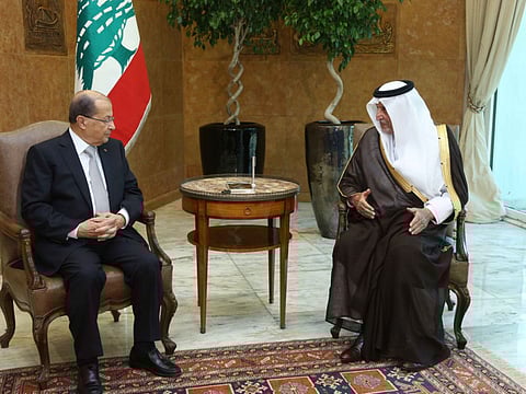 Lebanese president invited to Saudi Arabia