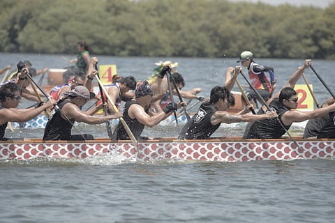 RAK corniche to witness dragon boat showdown
