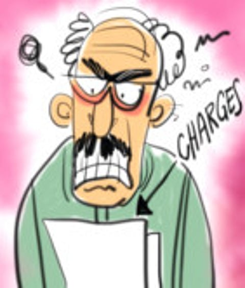 Charged for a free transaction