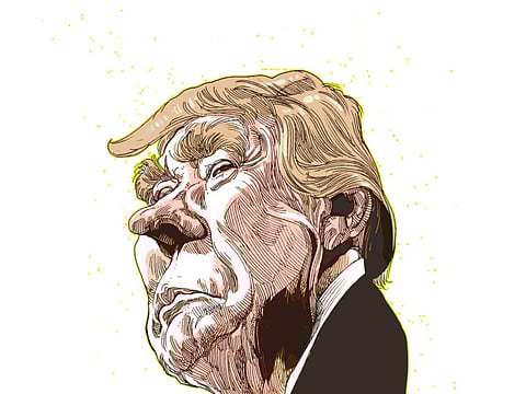 Old habits persist for Trump