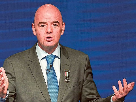 FIFA president Gianni Infantino