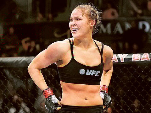 Former UFC champion Ronda Rousey made the move to WWE