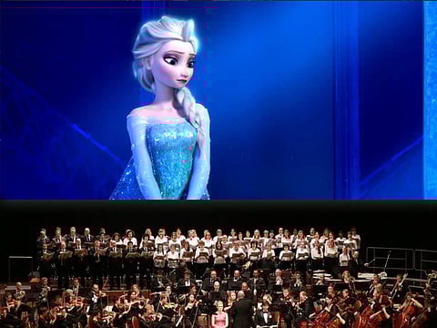 A UAE orchestra is bringing Frozen to life
