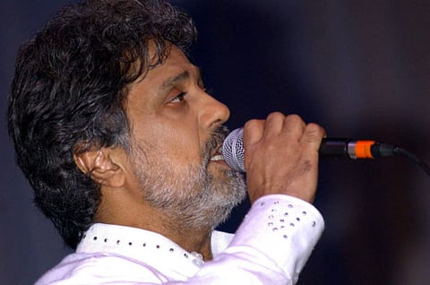 Dariush and Ebi at Nowruz concert in Dubai