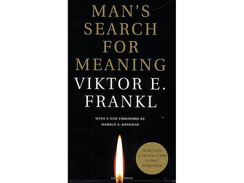 ‘Man’s search for meaning’ by Viktor E. Frankl: ‘Puts everything in perspective’