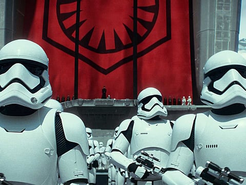 Storm troopers in Star Wars