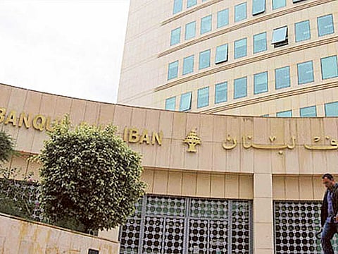 Bank du Liban in Beirut. Lebanon's draft crisis plan would set out a comprehensive strategy for the restructuring of banks’ balance sheets.