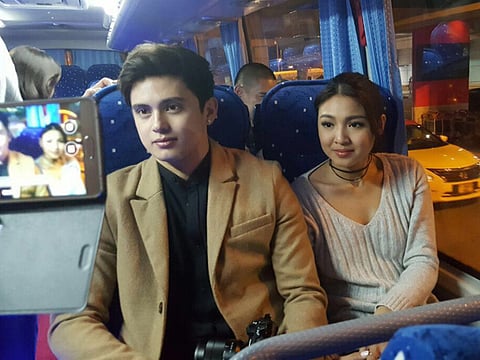 #JaDine pair James Reid and Nadine Lustre land in Dubai