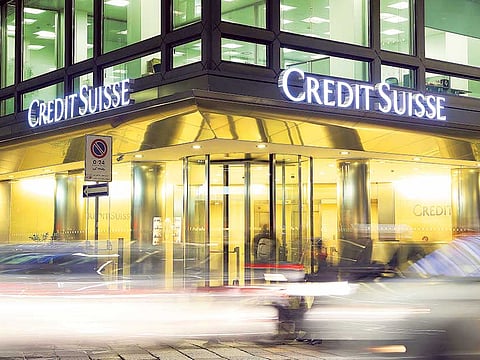 Credit Suisse Group AG was sued by a small pension fund that alleges the bank misled investors and let "high-risk clients" including Greensill Capital and Archegos Capital Management take on too much leverage.