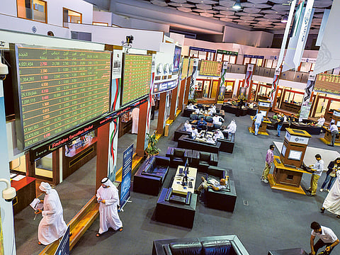 The Dubai Financial Market.