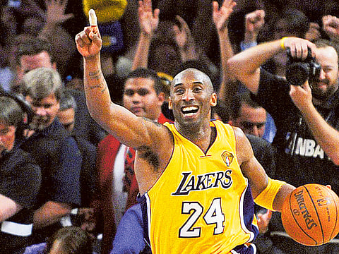 Kobe Bryant stands third on the NBA’s all-time scoring list
behind only Kareem Abdul Jabbar and Karl Malone and
ahead of Michael Jordan.
