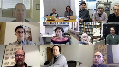 A nine-way videoconference in progress. New and evolving technologies allow organisations to operate more effectively and efficiently. They do this by equipping people to work more productively and by introducing virtual ways of doing things that previously required physical presence.