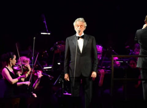 Review: Andrea Bocelli mesmerises Abu Dhabi for the third time
