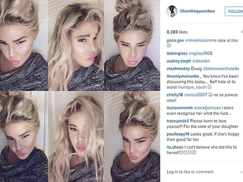 Lil’ Kim’s new look sets off heated discussions