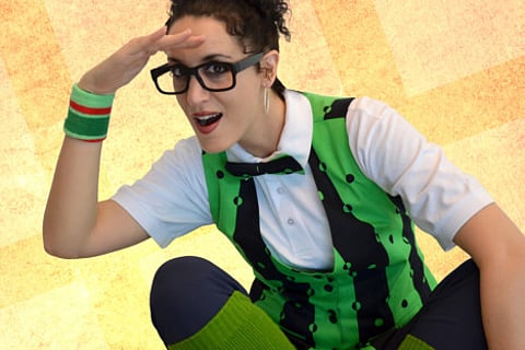 Comedian Mina Liccione.