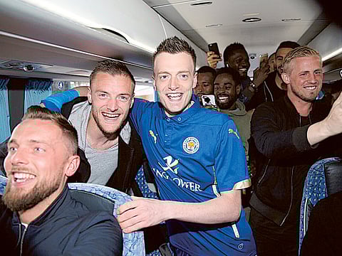 Leicester’s twitter account