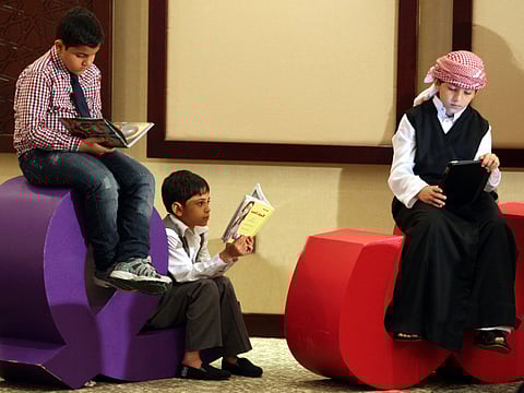 Reading time in schools to develop the habit