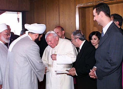 May 5, 2001: Pope makes historic visit to Syria