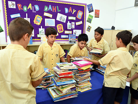 Students at the Horizon School in Dubai. For illustrative purposes only.