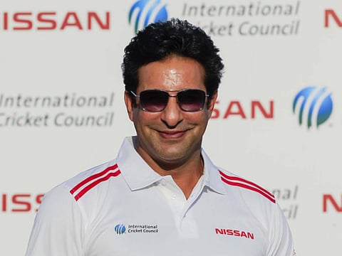 Former Pakistan cricket captain, Wasim Akram