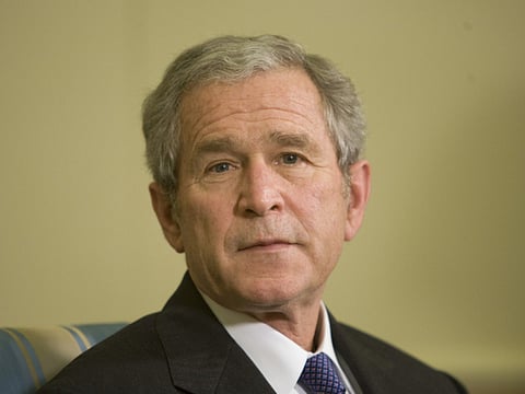 Former US President George W. Bush