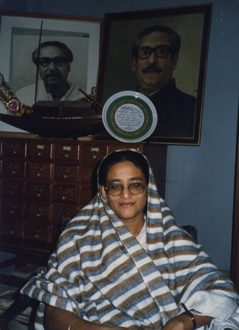 June 23, 1996: Hasina sworn in as Bangladesh Prime Minister