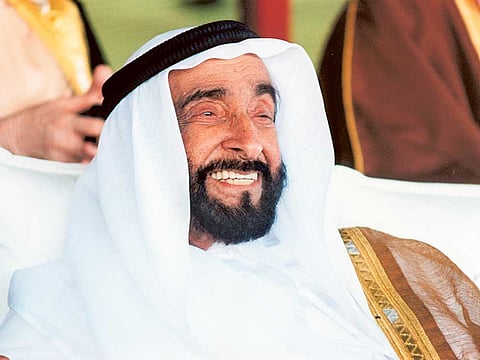 Zayed Humanitarian Day, which falls on the 19th day of Ramadan — the day Shaikh Zayed passed away — is to honour the memory of Shaikh Zayed and the humanitarian work and policies he made during his lifetime.