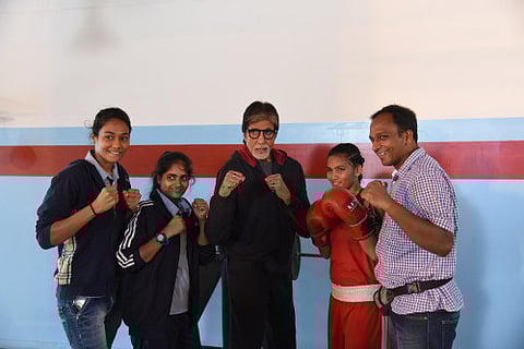 Amitabh Bachchan films with boxers