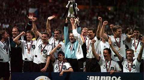 June 30, 1996: Golden-goal win for Germany