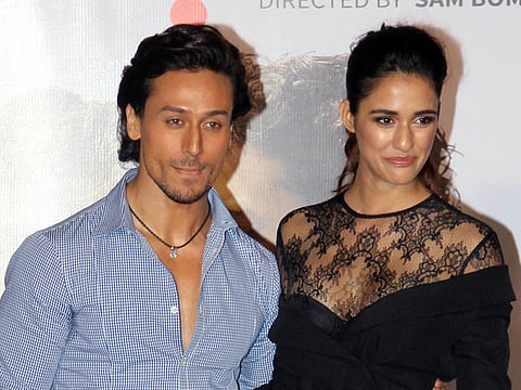 Bollywood actors Tiger Shroff and Disha Patani