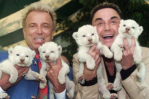 Siegfried & Roy biopic to tell story of big cat-loving magicians
