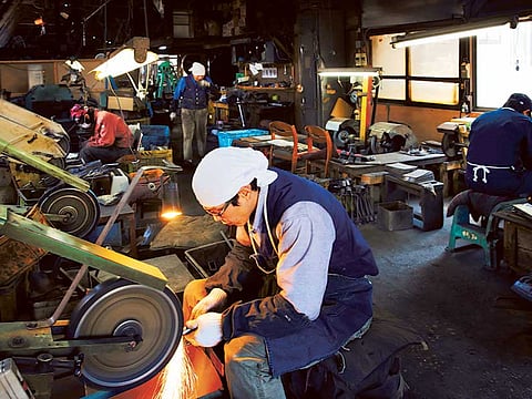 A factory in Niigata Prefecture, Japan. Asia’s factories contracted further in March as the coronavirus wreaked havoc on supply chains.