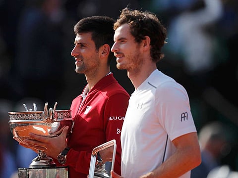 Djokovic and Murray
