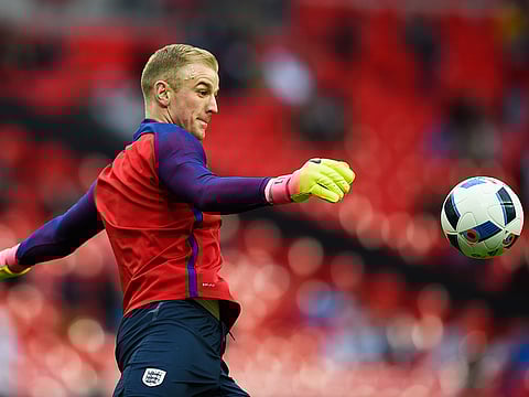 Joe Hart had been relegated to the dugout for Burnley in recent times.