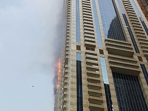 Dubai Marina tower fire put out in two hours