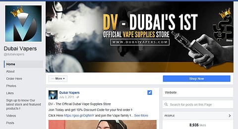 Vaping thrives in UAE despite ban