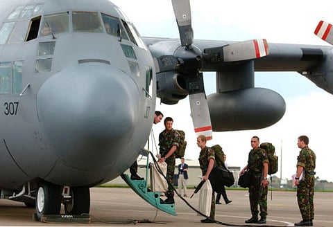 August 17, 2001: Nato forces arrive in Macedonia