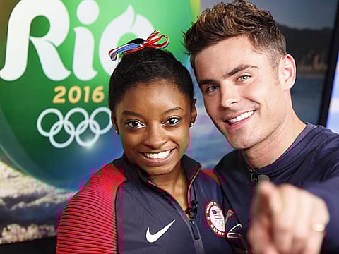 Simone Biles and Zac Efron: Who’s the bigger fan of whom?