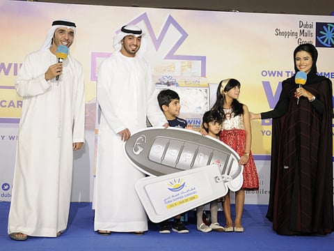 Emirati girl, 9, wins luxury car
