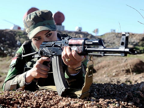 When women fight Daesh