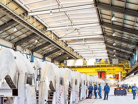 The Emirates Global Aluminium plant in Al Taweelah. One of the biggest names in the global aluminium space, it operates two plants — EGA Jebel Ali Operations (formerly 'Dubal') in Dubai and EGA Al Taweelaj (formerly Emal) in Abu Dhabi.