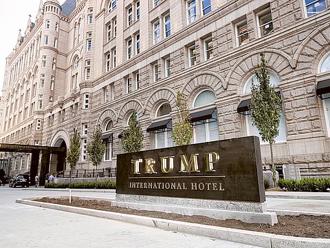 One of the high-profile properties in the Trump Organization's portfolio... But of its three helicopters, it plans to sell off one.